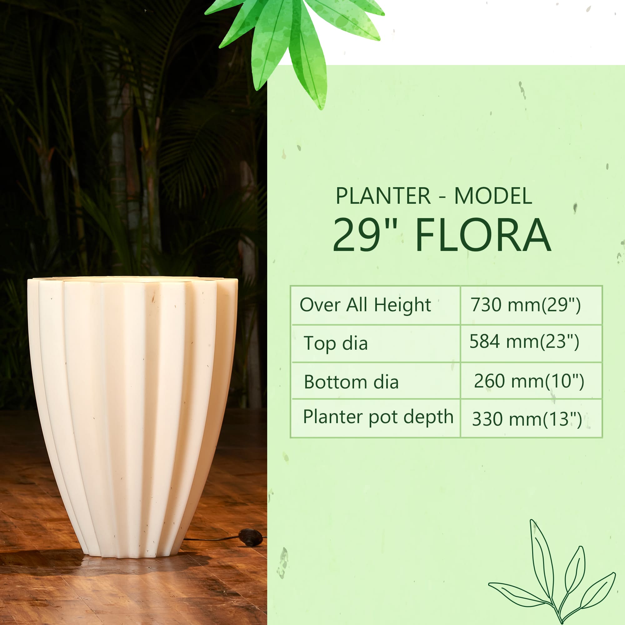 Flora-dimensions
