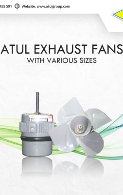 Atul Exhaust Fans with various sizes-atul
